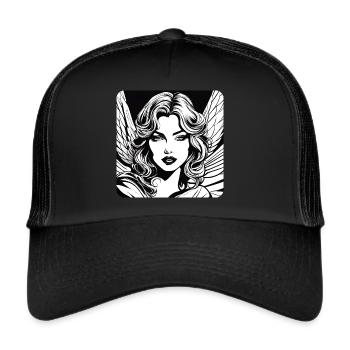 Sweet Angel - Trucker Cap - black/black - Front