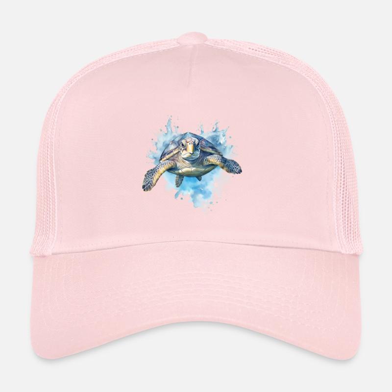 Blaue Schildkröte Trucker Cap