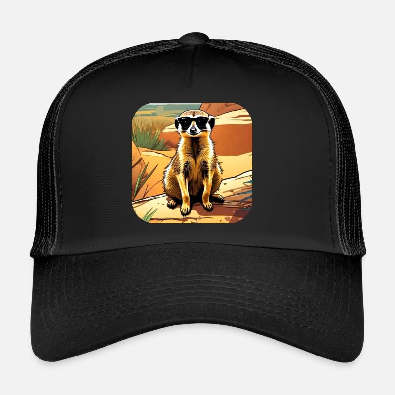 Suricate mignon Casquette trucker 