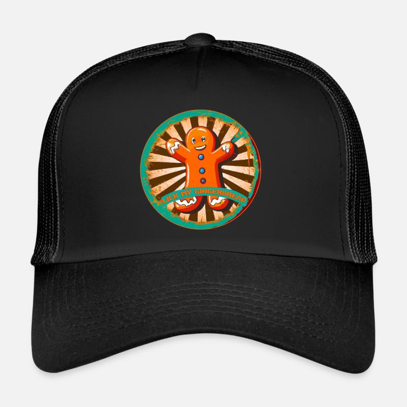 Gingerbread man Trucker Cap