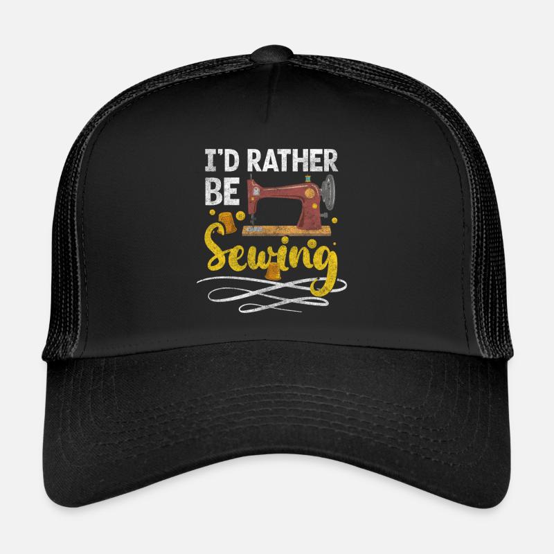 Tailor Scissors Sewing Trucker Cap