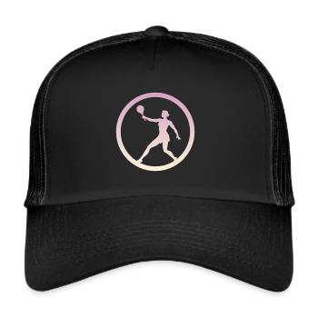 Tennis de plage Tennis de plage Tennis de plage - Casquette trucker  - noir/noir - Devant