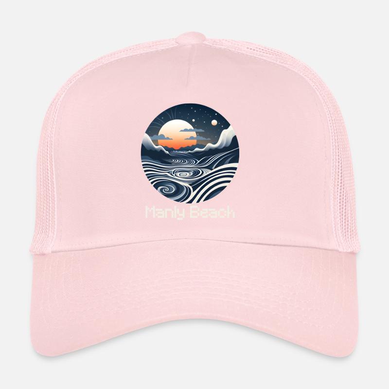 Plage de Manly Casquette trucker 