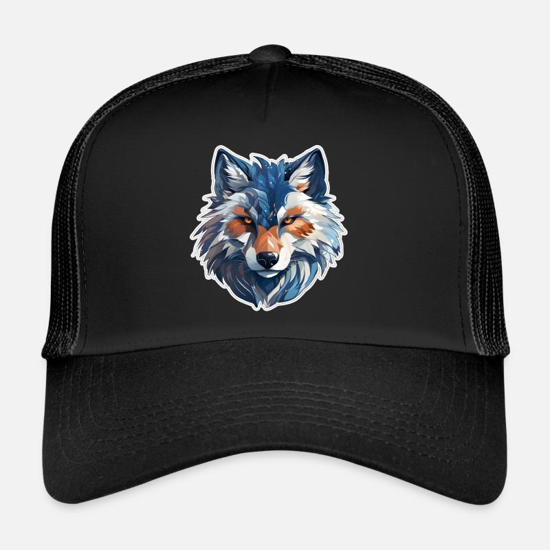 Wolf Trucker Cap