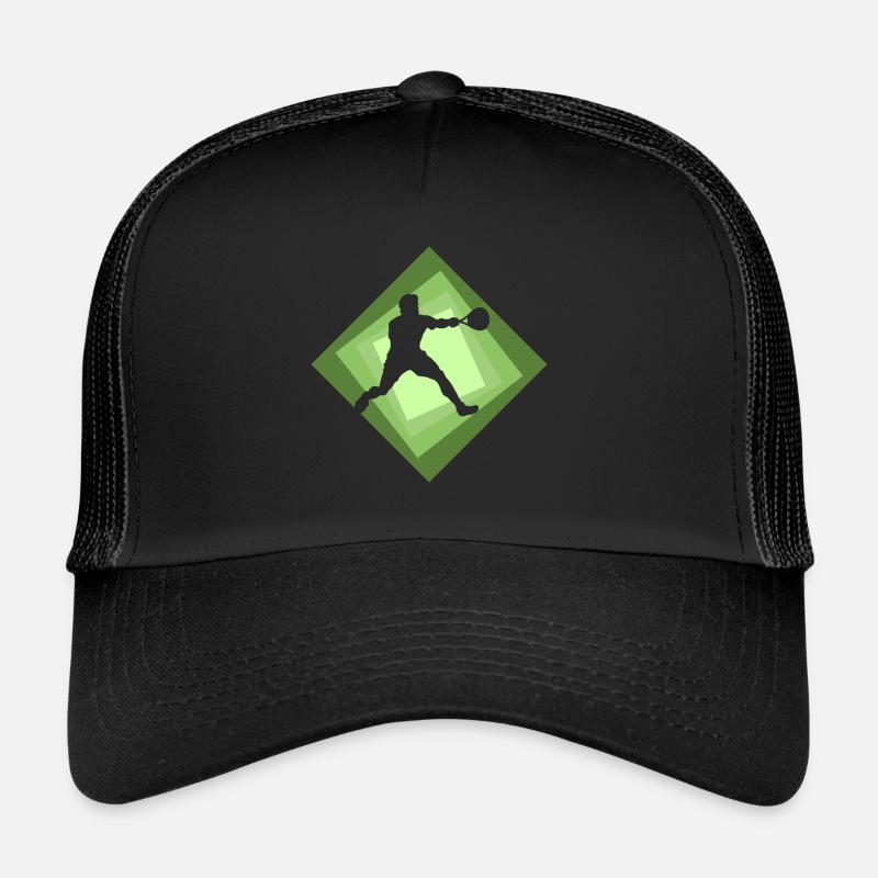 Racket Squash Squash Player Trucker Cap