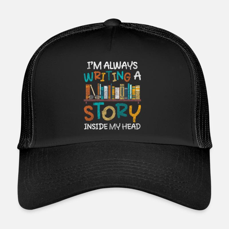 Writer Knowledge Fantasy Thriller Trucker Cap