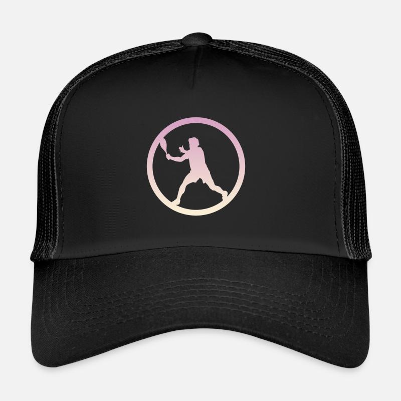 Squashspieler Schläger Schläger Trucker Cap