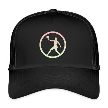 Tennis de plage Ballon de plage de tennis de plage - Casquette trucker  - noir/noir - Devant