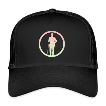 Billiard Player Billiard Ball Billiards - Trucker Cap - black/black - Front