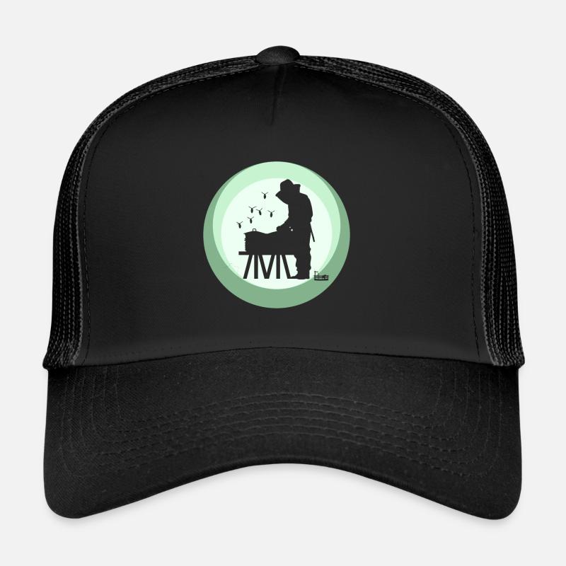Bienen Imker Wabe Trucker Cap