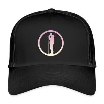 Beatboxer Beatbox Streetmind - Trucker Cap - black/black - Front