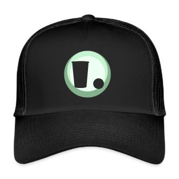 Party Beerpong Party Monster - Trucker Cap - black/black - Front