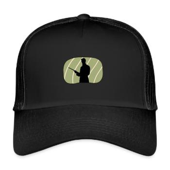 Billiard Player Billiards Billiard Ball - Trucker Cap - black/black - Front