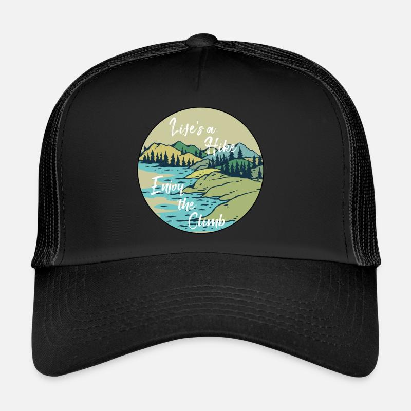 Wander Shirt - Das Leben ist eine Wanderung Trucker Cap