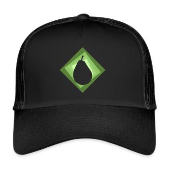 Avocado Toast Foodie - Trucker Cap - black/black - Front