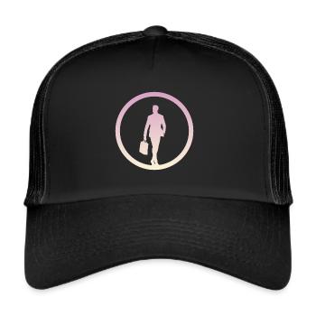 Banking Stock Exchange Businessman - Trucker Cap - black/black - Front