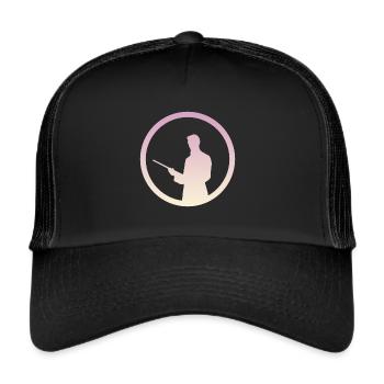 Billiard player Billiard player Billiards - Trucker Cap - black/black - Front