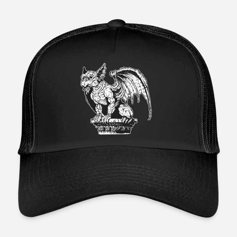 Wasserspeier - Trucker Cap - Schwarz/Schwarz