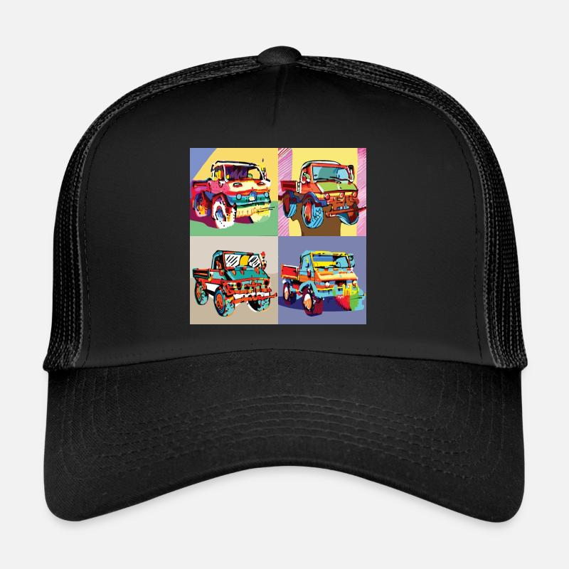 Unimog - Modern - Warhol - Universal Motorgerät Trucker Cap