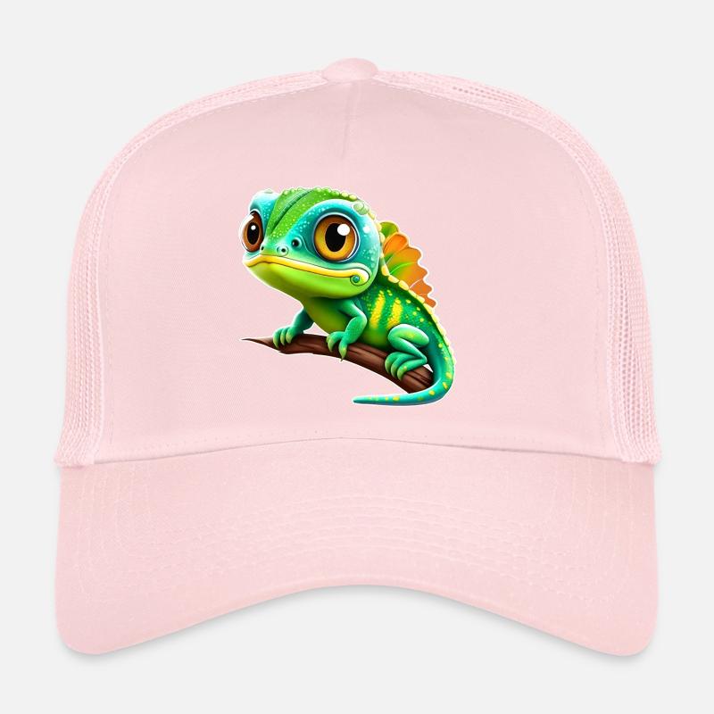 Mignon. Petit iguane Casquette trucker 