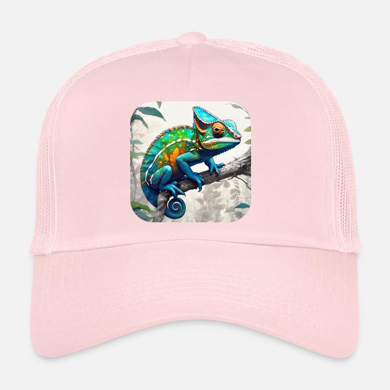 Cool Camouflage Chameleon Trucker Cap