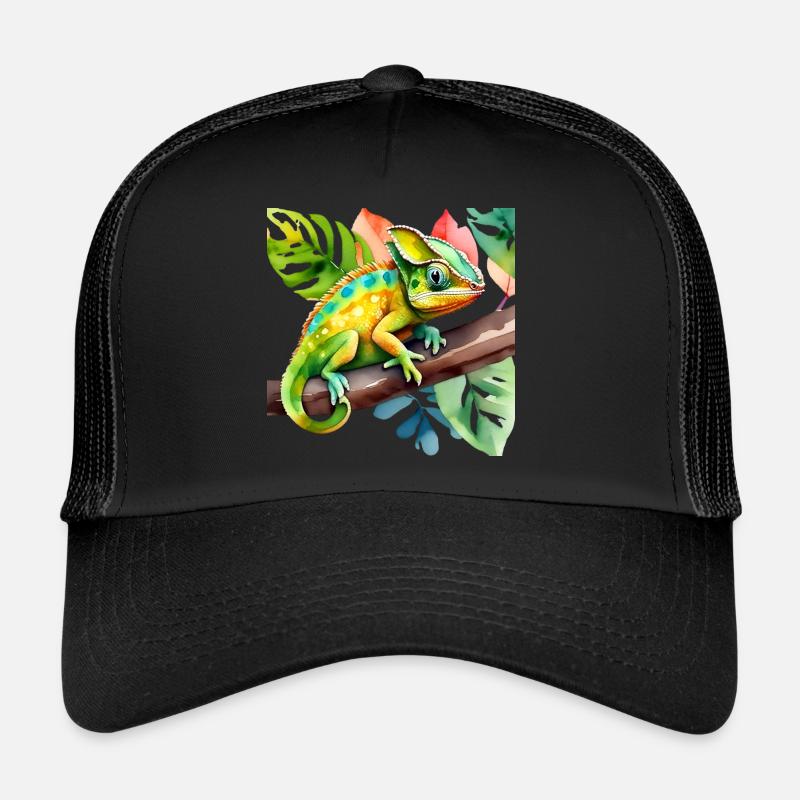 Cute little chameleon Trucker Cap