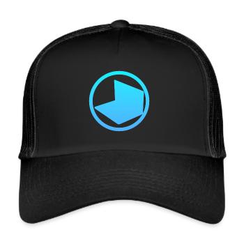 Blogging Blog Writing - Trucker Cap - black/black - Front