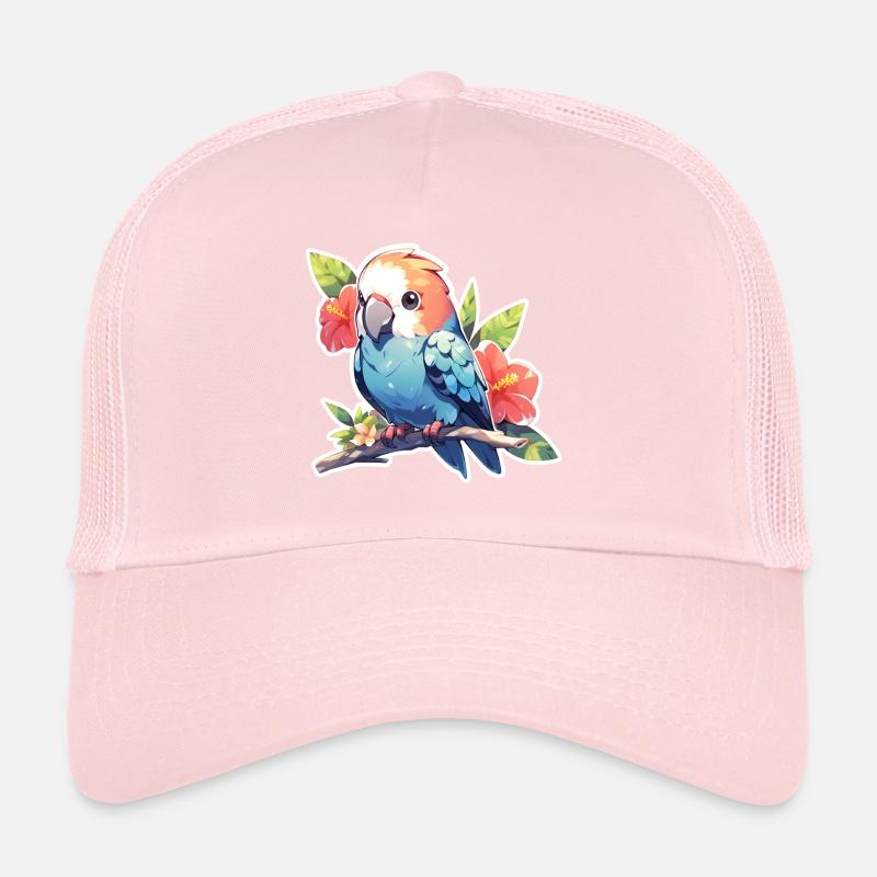 Parrot and bird keeping Trucker Cap