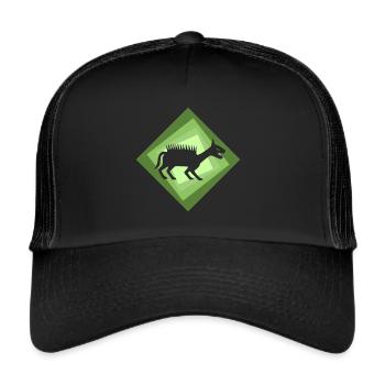 Mythical Creatures Fairy Tale Mythical - Trucker Cap - black/black - Front