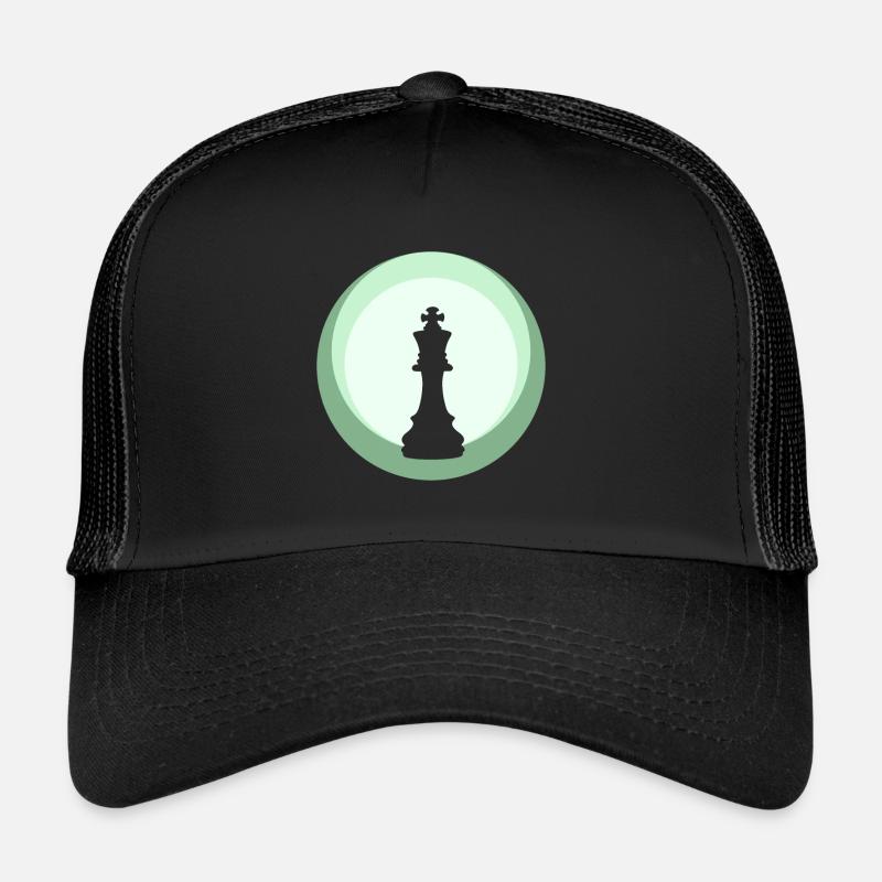 Schach Chess Schachfiguren Trucker Cap
