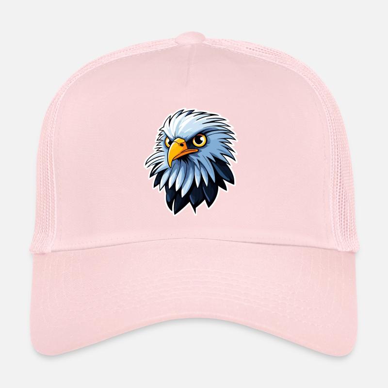 Eagle Bird Drawing Trucker Cap