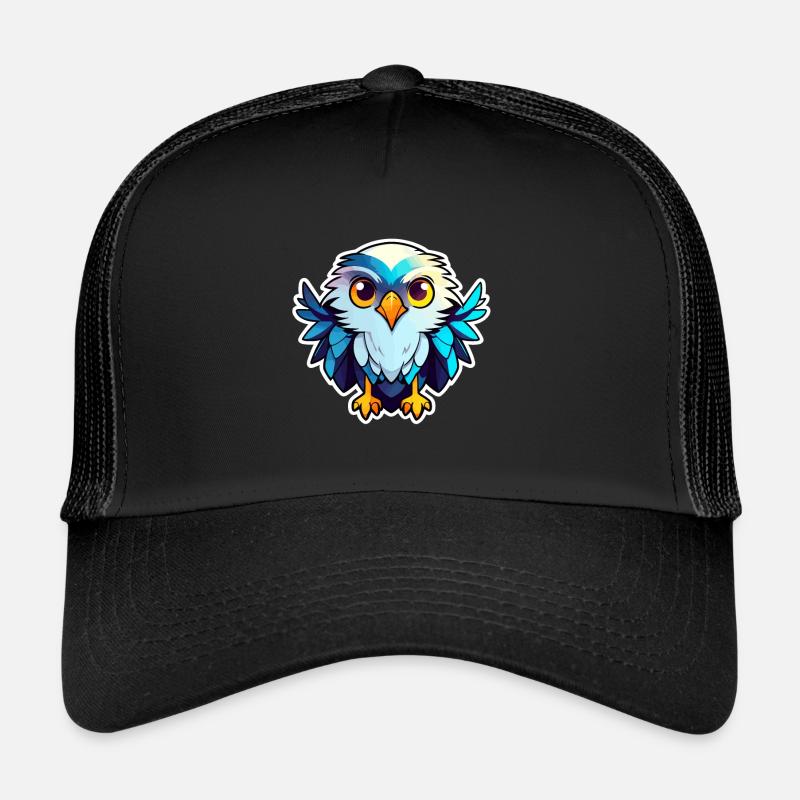 Adler Vogel Zeichnung Trucker Cap