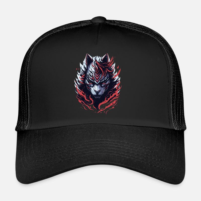 Chat Loup Casquette trucker 