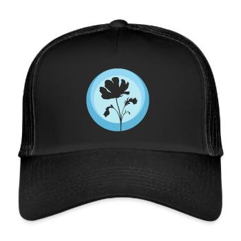 Botany Plants Herbology - Trucker Cap - black/black - Front