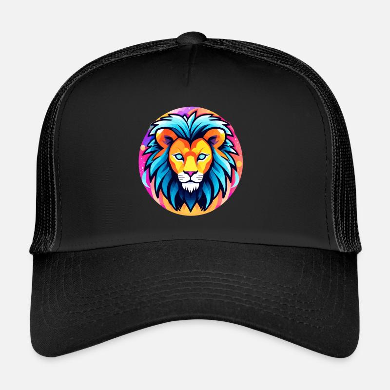 Löwe Zeichnung Trucker Cap