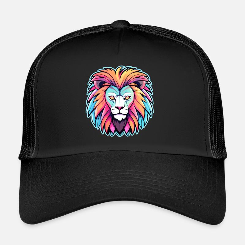 Löwe Zeichnung Trucker Cap