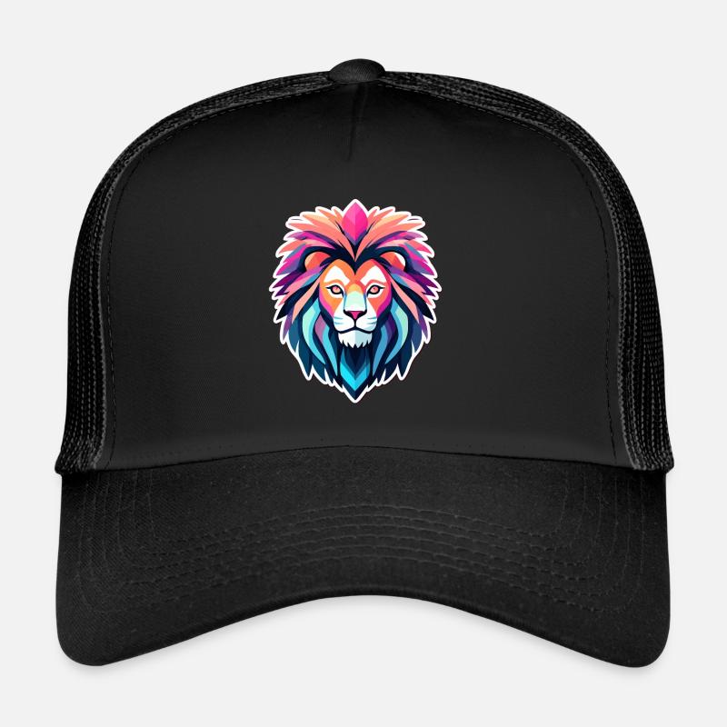 Löwe Zeichnung Trucker Cap