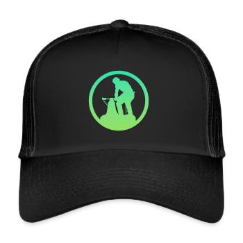 Forging Forging Blacksmith - Trucker Cap - black/black - Front