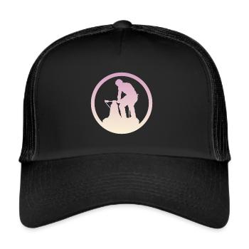 Forging Blacksmith Forging - Trucker Cap - black/black - Front