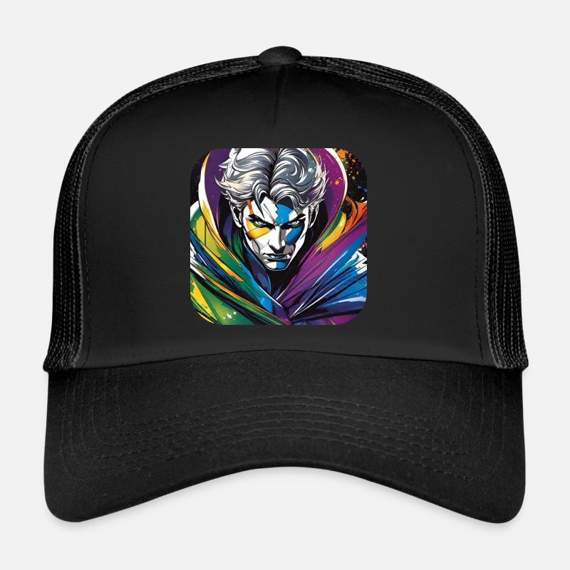 Super-héros coloré Casquette trucker 