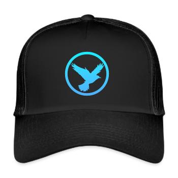 Flying Flying Birds - Trucker Cap - black/black - Front