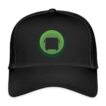 Bus Driver Driver Public Transport - Trucker Cap - black/black - Front