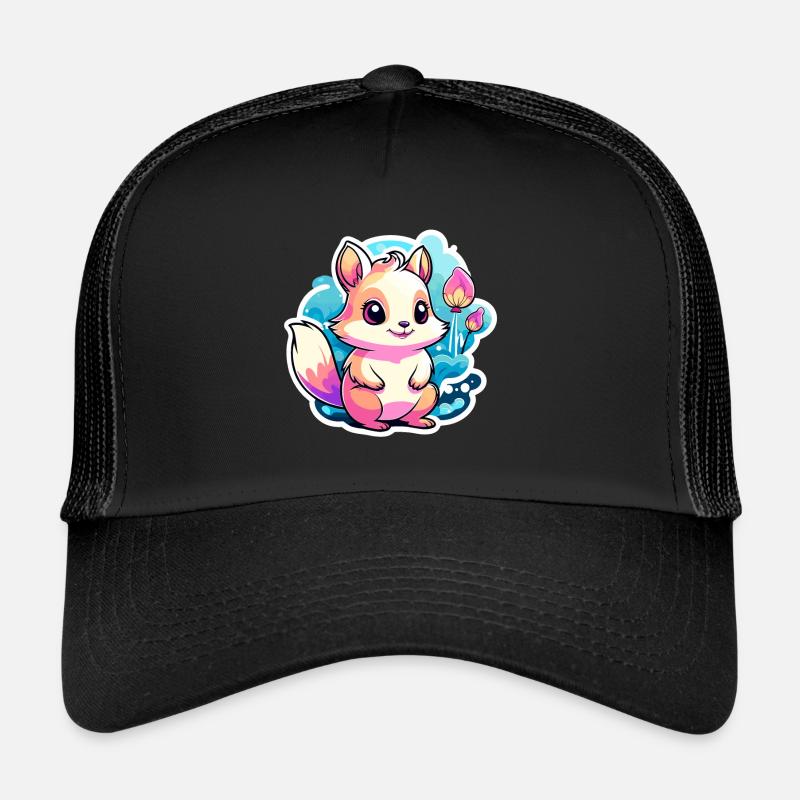 Illustration d’écureuil Casquette trucker 