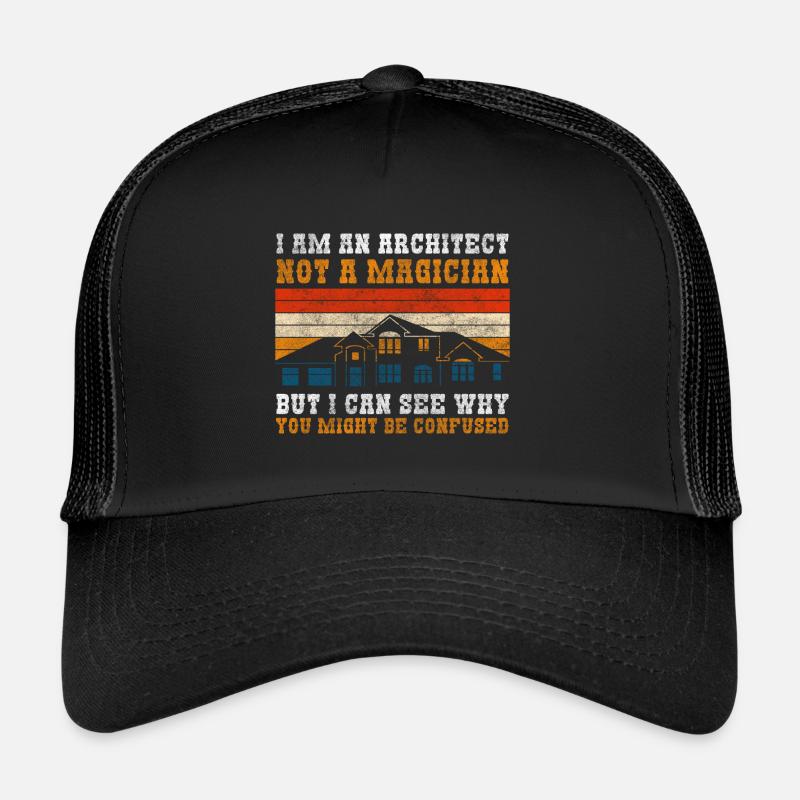 Engineer Profession House Construction Trucker Cap