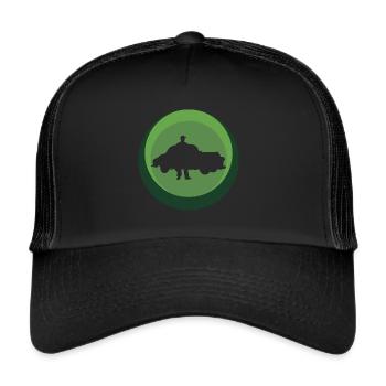 Car Mechanic Mechanic Workshop - Trucker Cap - black/black - Front