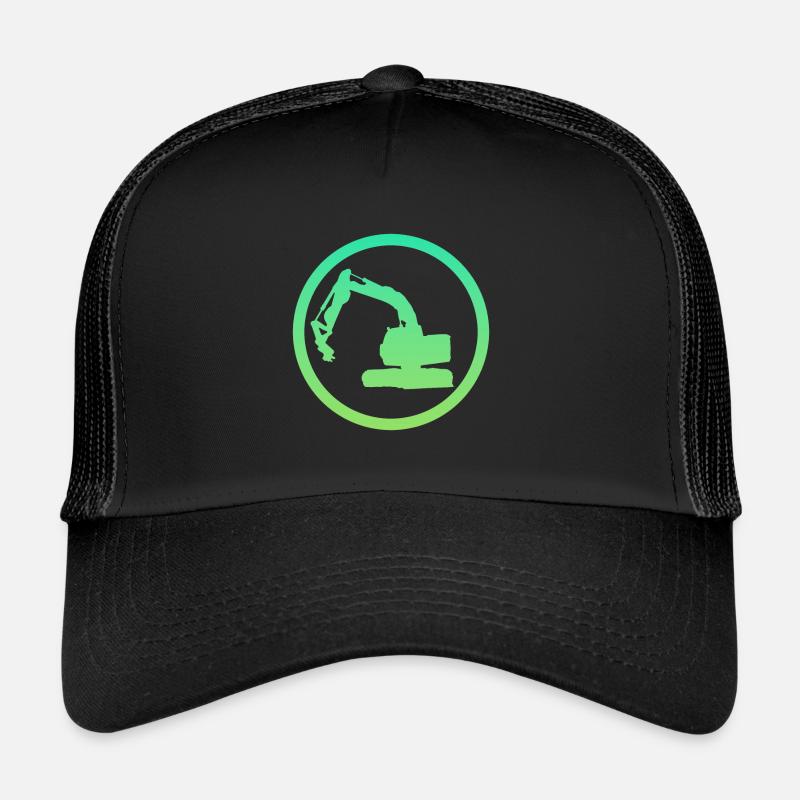 Baggerfahrer Baustelle Baggerfahrer Trucker Cap