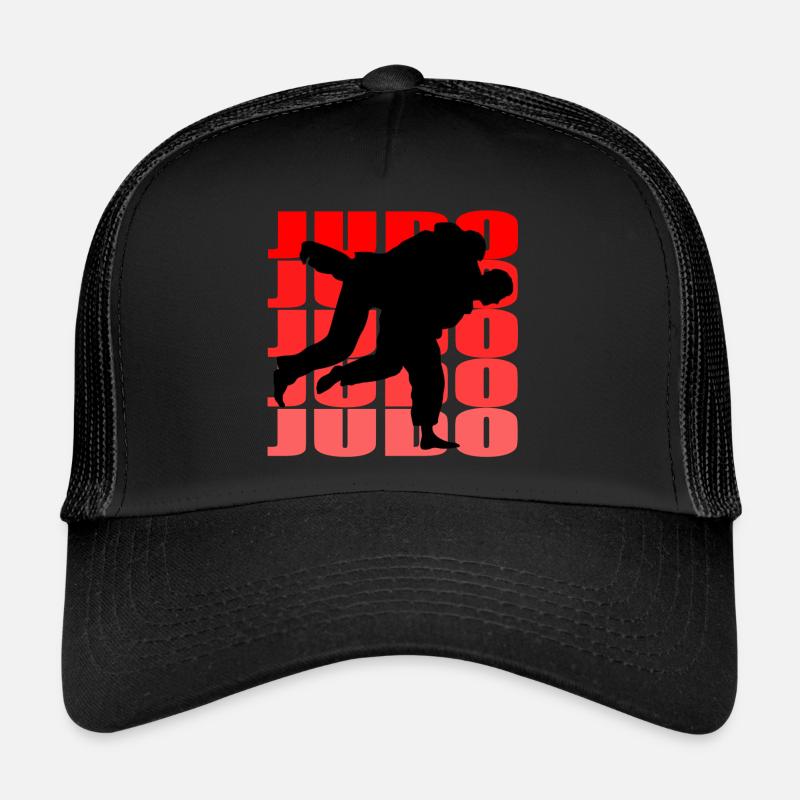 Judo - Trucker Cap - Schwarz/Schwarz