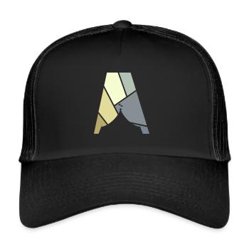 Circus Circus Clown - Trucker Cap - black/black - Front