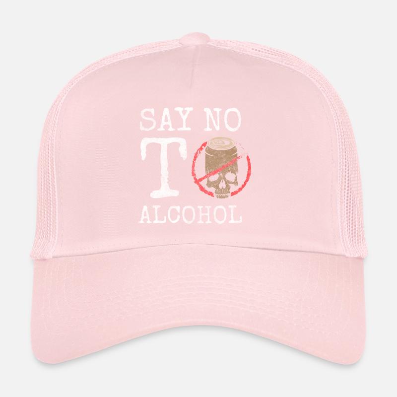 Non-Alcoholic Alcoholics Drinking Reboot Trucker Cap