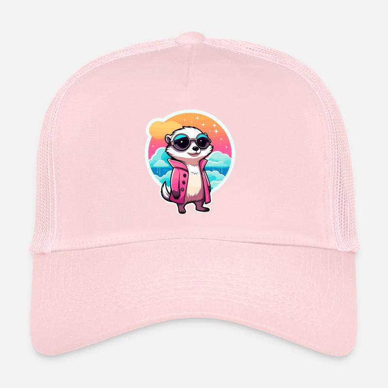 Dessin de suricate Casquette trucker 